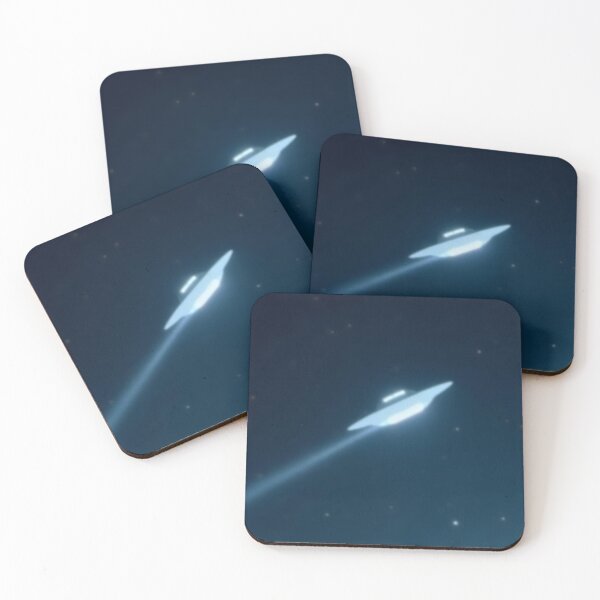 Item preview, Mysterious UAP in the Night Sky designed and sold by AlienInkvasion.