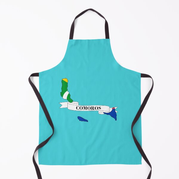 Item preview, Flag map of Comoros designed and sold by visual adventures.