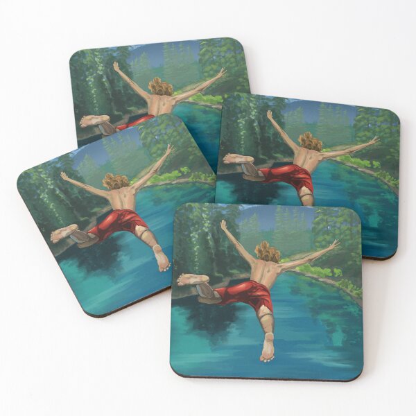 Item preview, Summer Vacation at a Peaceful Lake Painting designed and sold by Imagination Reigns.