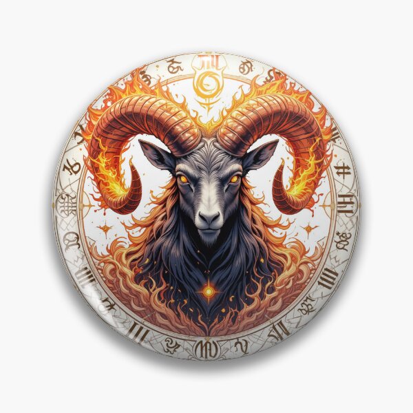 Item preview,  Aries fiery zodiac symbol designed and sold by Nimkaew.