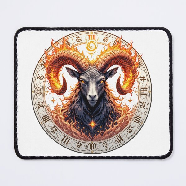 Item preview, Aries fiery zodiac symbol designed and sold by Nimkaew.