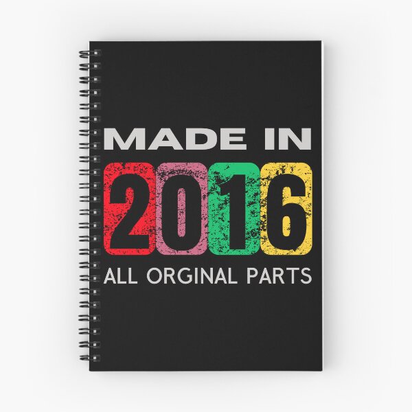 Item preview, Made in 2016 - Unique Gifts for Birthdays, Anniversaries & Special Events designed and sold by Psycho-Crazy.