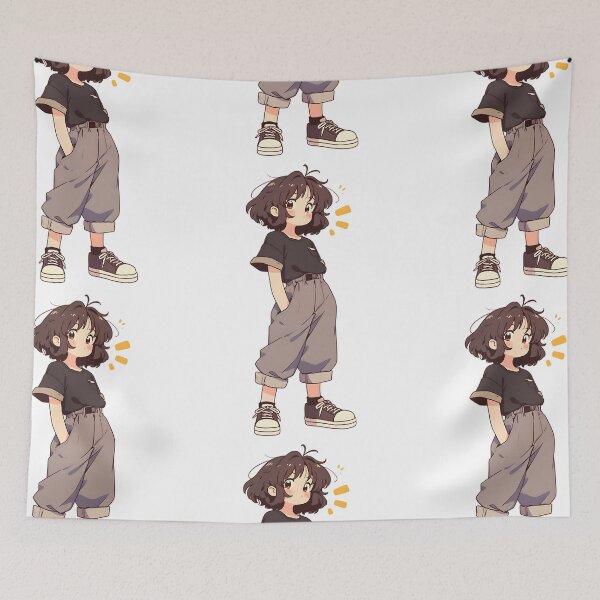 Item preview, Chibi Lofi Girl  designed and sold by bapupa.