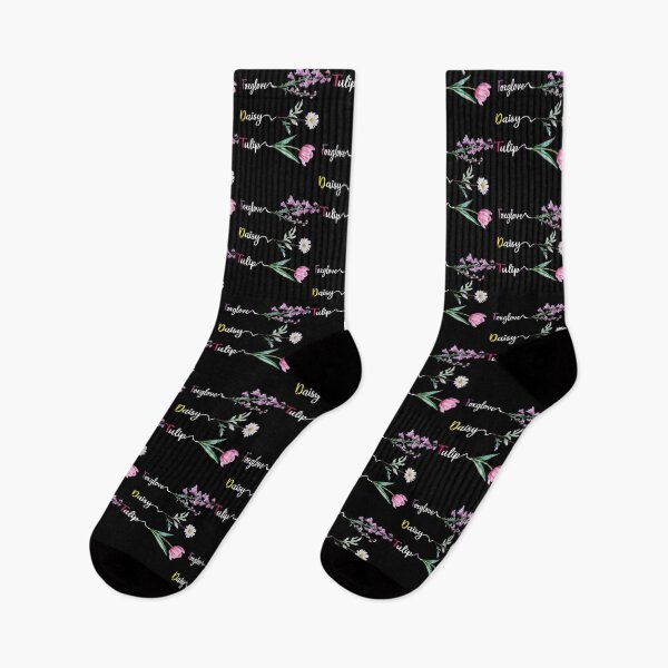 Item preview, Foxglove Daisy Tulip Floral Vintage designed and sold by lidanmasi.