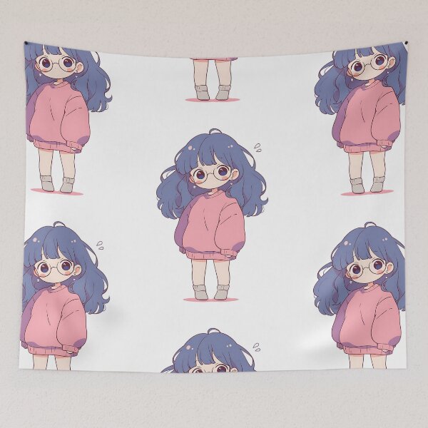 Item preview, Chill Lofi Girl Beats designed and sold by bapupa.