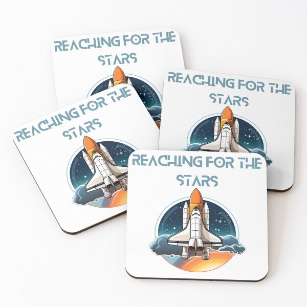 Item preview, Reaching for the Stars – Celebrating the Spirit of Aviation and Space Exploration designed and sold by GGtiger.