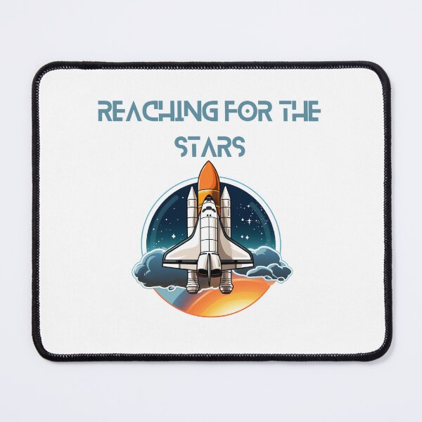 Item preview, Reaching for the Stars – Celebrating the Spirit of Aviation and Space Exploration designed and sold by GGtiger.