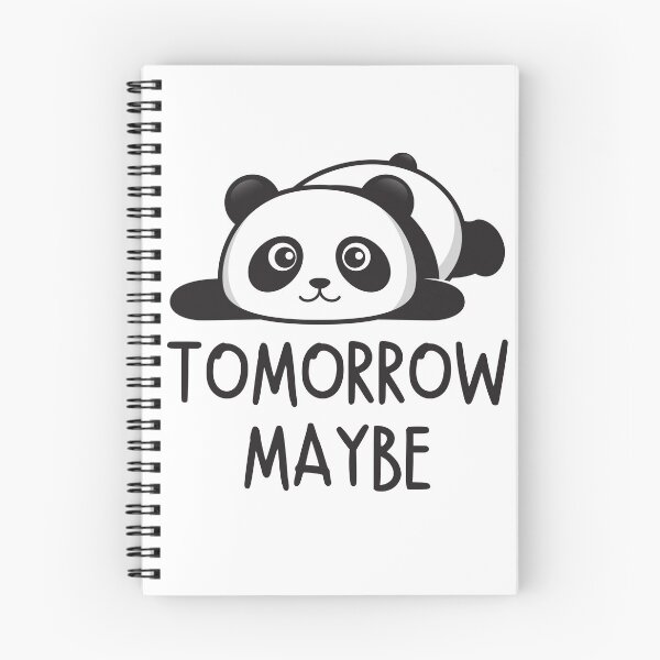 Item preview, Cute Panda Tomorrow Maybe designed and sold by Animalistawear.
