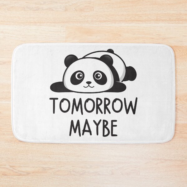 Item preview, Cute Panda Tomorrow Maybe designed and sold by Animalistawear.