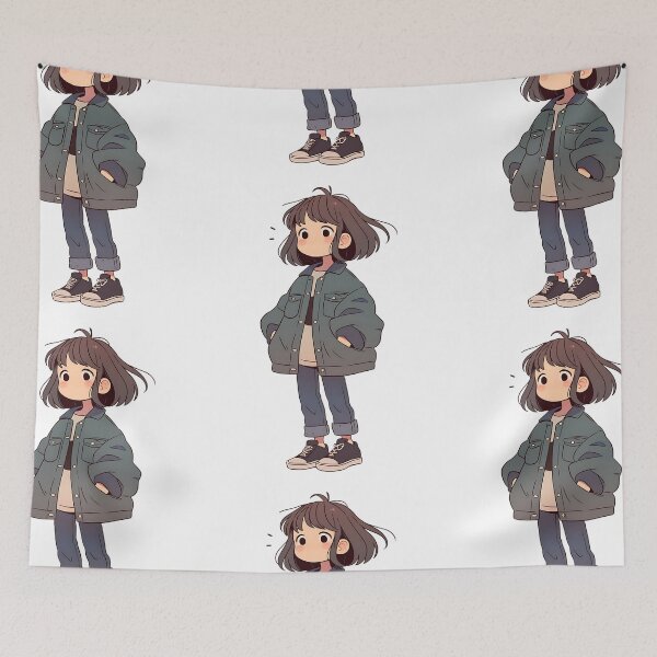 Item preview, Relaxing Lofi Girl designed and sold by bapupa.