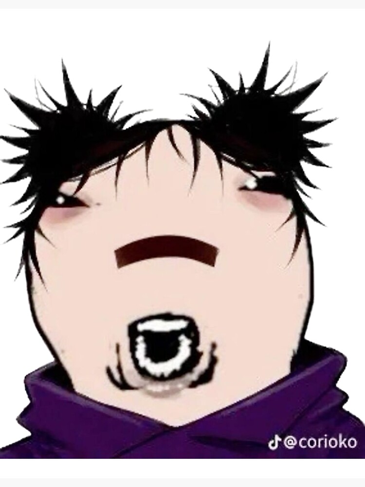 "Jjk meme" Poster for Sale by Trend-Hub | Redbubble