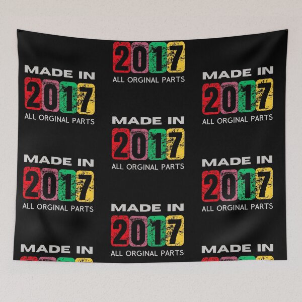 Item preview, Vintage 2017 - Nostalgic Keepsake of a Milestone Year designed and sold by Psycho-Crazy.