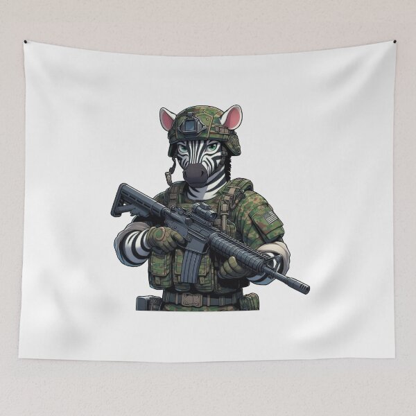 Item preview, Tactical Zebra designed and sold by RAWLIFEGRAPHIC.
