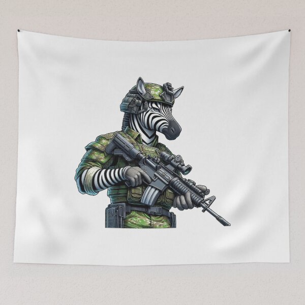 Item preview, Tactical Zebra designed and sold by RAWLIFEGRAPHIC.