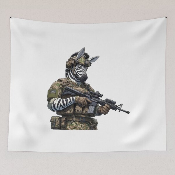 Item preview, Tactical Zebra designed and sold by RAWLIFEGRAPHIC.
