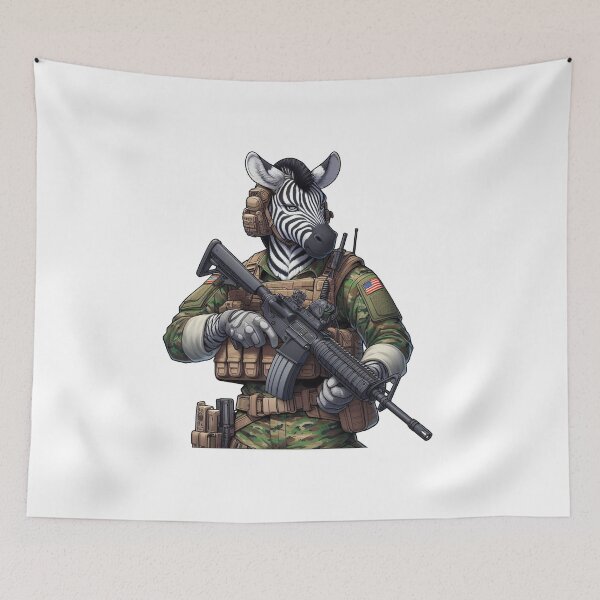 Item preview, Tactical Zebra designed and sold by RAWLIFEGRAPHIC.