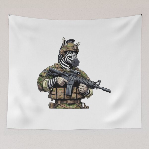 Item preview, Tactical Zebra designed and sold by RAWLIFEGRAPHIC.