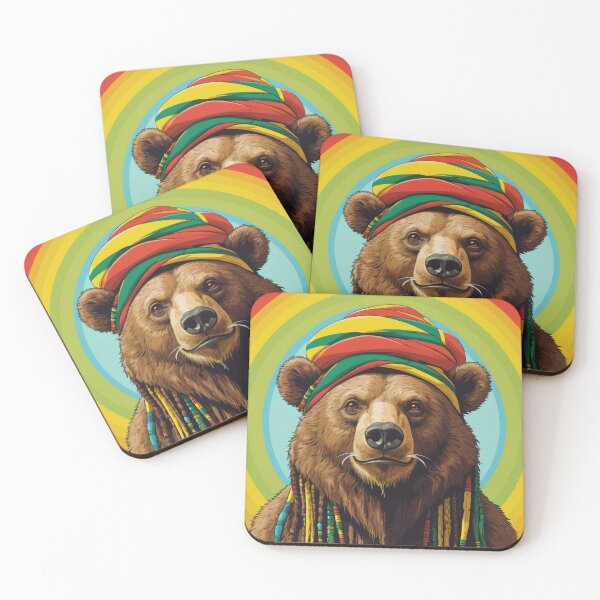 Item preview, Rasta Bear Groove designed and sold by 0penvimark.