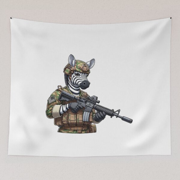 Item preview, Tactical Zebra designed and sold by RAWLIFEGRAPHIC.