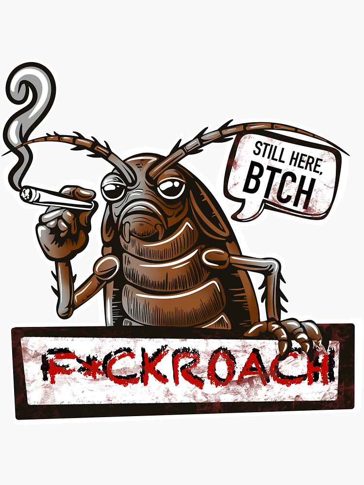 smoking tobacco with a roach Cockroach Meme – Smoking Bug Funny Cartoon