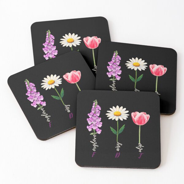 Item preview, Foxglove Daisy Tulip Floral designed and sold by lidanmasi.