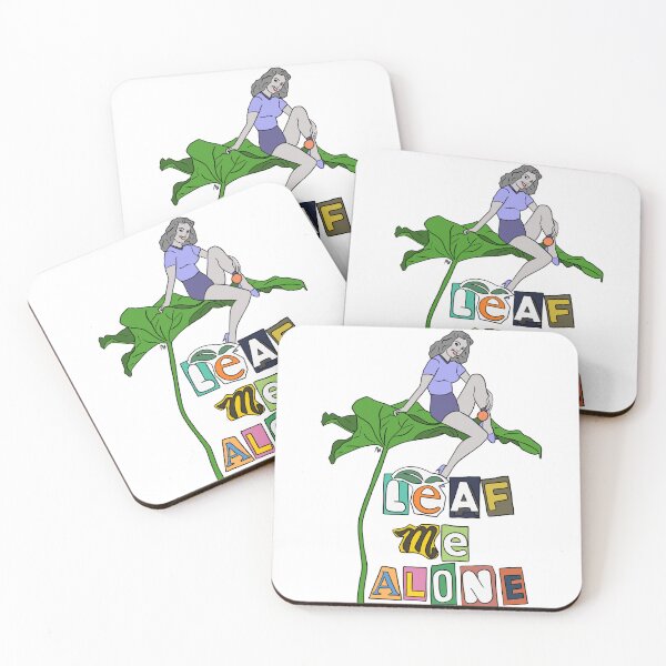 Item preview, Leaf Me Alone designed and sold by chicksdoings.