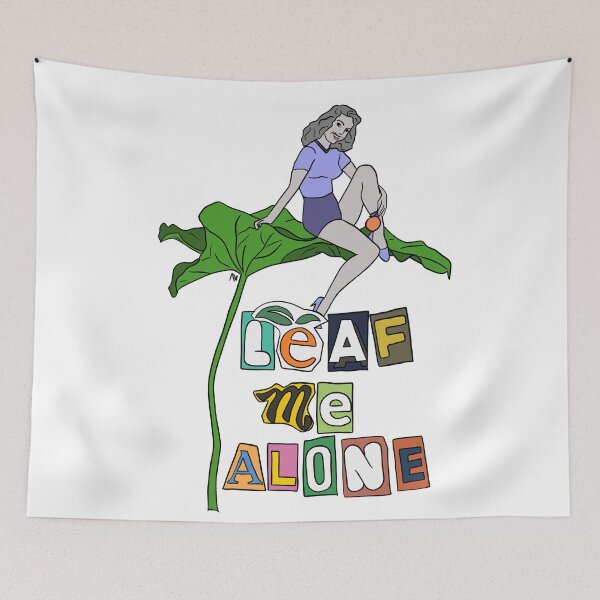 Item preview, Leaf Me Alone designed and sold by chicksdoings.