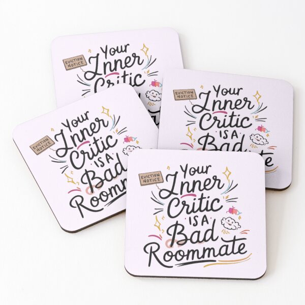 Item preview, your inner critic is a bad roommate designed and sold by Habet.