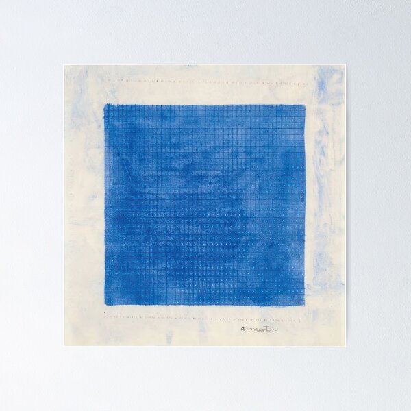 Agnes Martin Poster