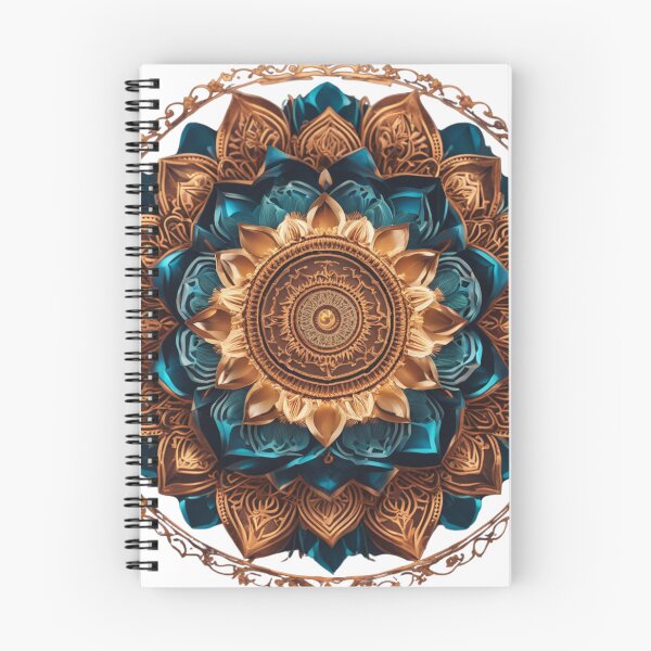 Item preview, Golden Blue Mandala Classical designed and sold by Sam-DesignMart.