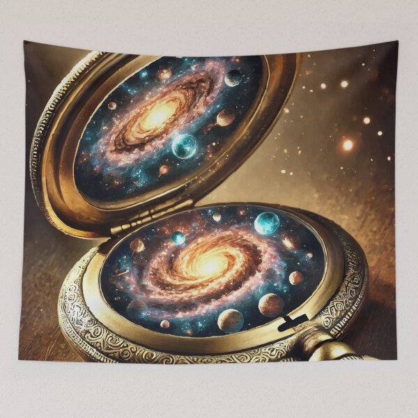 Item preview, Pocket Universe: Timekeeper of the Cosmos designed and sold by AbstractAnom.