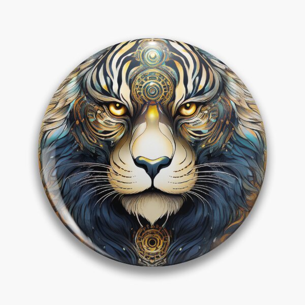 Item preview, Binary Celestial Tiger - Balance of Yin and Yang designed and sold by HighestMind_888.