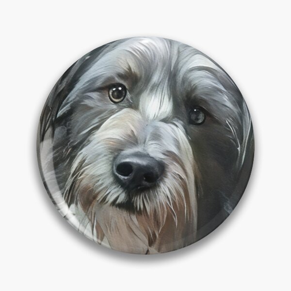 Item preview, Cute Black and White Doodle Dog designed and sold by PandLcreations.