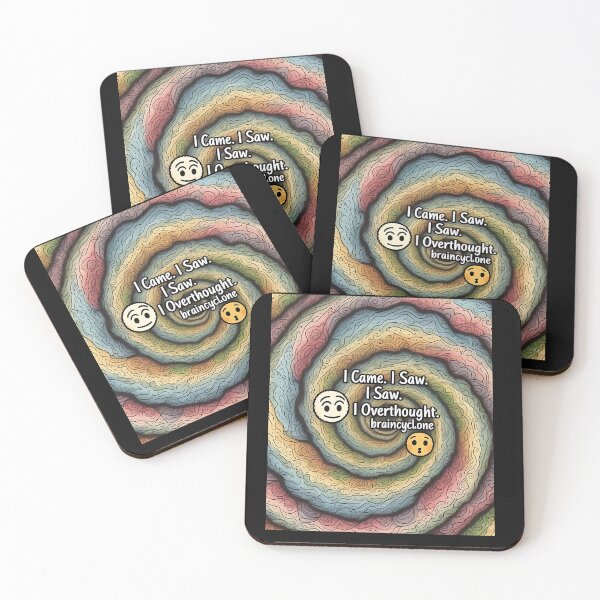 Item preview, I Came. I Saw. I Saw. I Overthought. Brain Cycle,One designed and sold by MofazStyle.