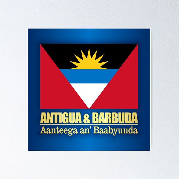 Item preview, Antigua & Barbuda (FLG) designed and sold by curranmorgan.