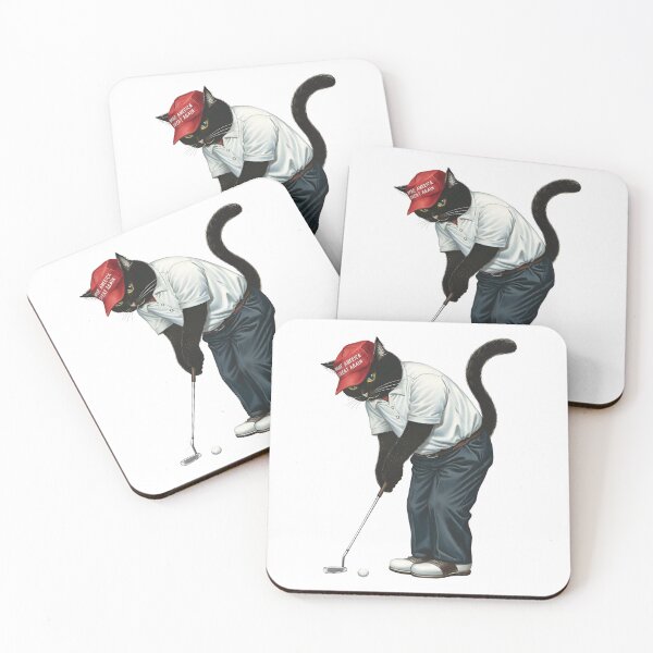 Item preview, Trump Cat Golfing designed and sold by Roy & Tiffany.