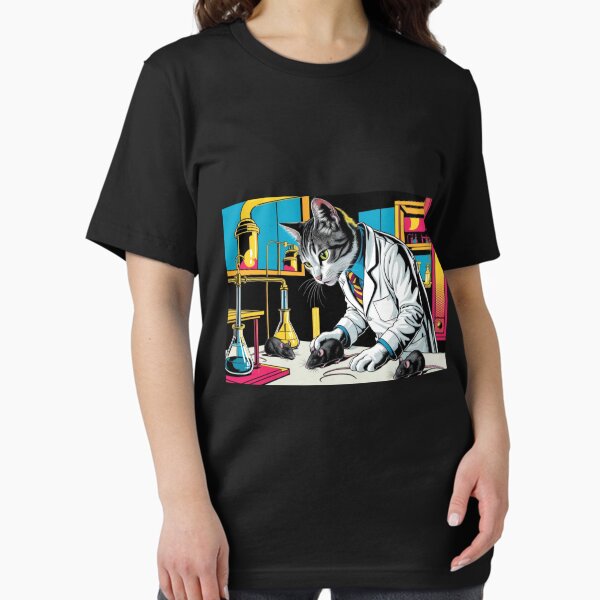 Item preview, Lab Cat: Top Mouse Scientist designed and sold by The Science Network Store.