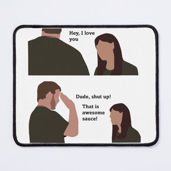 Item preview, Andy & April - Awesome Sauce designed and sold by floradoesstuff.