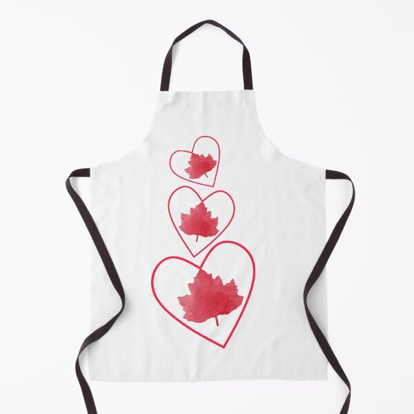 Item preview, I Love Canada Maple Leaf Hearts designed and sold by Sartoris Art.