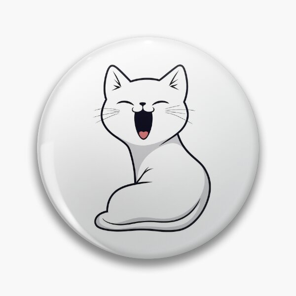 Item preview, Sleeping Cat Yawning in Minimalist Line Art designed and sold by aol-merch.
