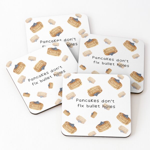 Item preview, Pancakes don't fix bullet holes designed and sold by ZenaBozena.