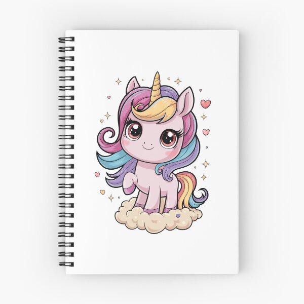 Item preview, Cute unicorn on a fluffy cloud with sparkles and small floating hearts around. designed and sold by Zineshopz.