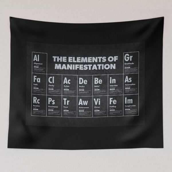Item preview, Elements Of Manifestation, Law Of Attraction designed and sold by chantastical.