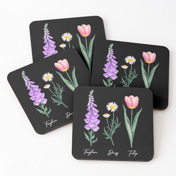 Item preview, Foxglove Daisy Tulip Subtle Floral Funny Political designed and sold by lidanmasi.