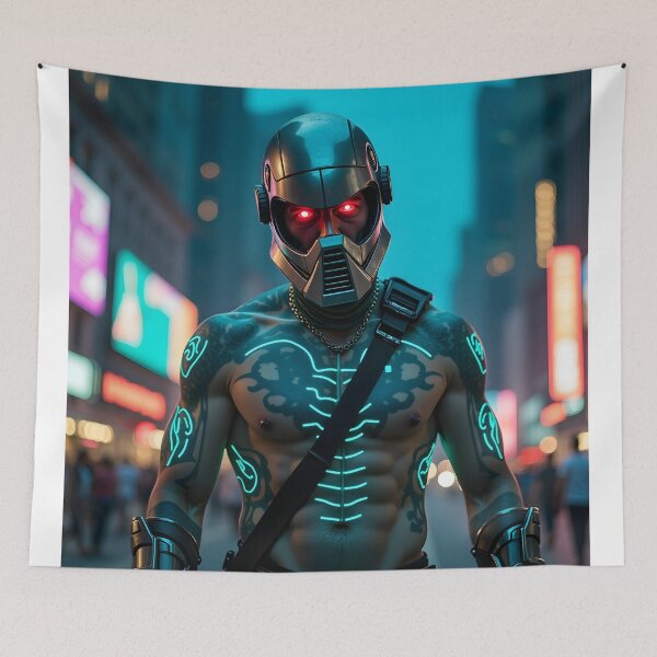 Item preview, Cybernetic Enforcer designed and sold by AlienInkvasion.