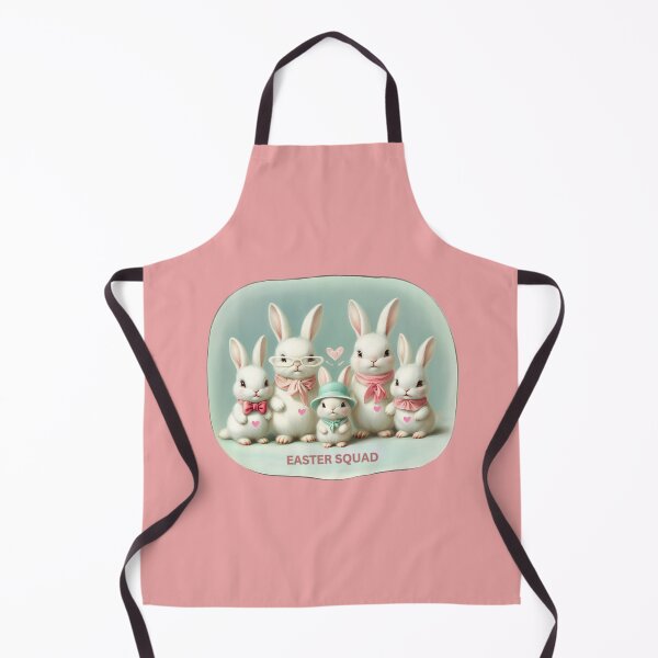 Item preview, Easter Squad Family – Cute Pastel Bunny Group  designed and sold by VibeVault12.