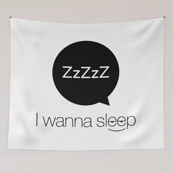 Item preview, I wanna Sleep designed and sold by lemontee.