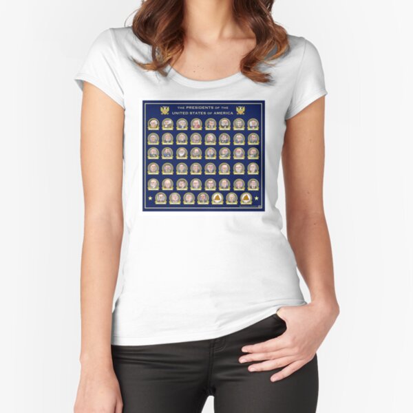 Presidents of the United States of America (Protest Version) Fitted Scoop T-Shirt