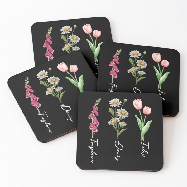 Item preview, Subtle Floral Anti Trump Flowers Foxglove Daisy Tulip designed and sold by lidanmasi.