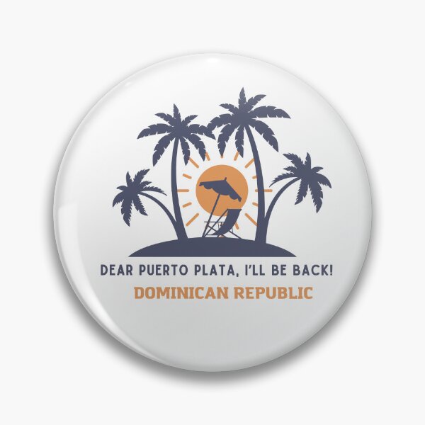 Item preview, Puerto Plata I'll be back - Dominican Republic designed and sold by Quisqueyanoshop.